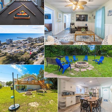 Gorgeous Centrally Located Ocean View 2 King, Huge Private Yard & Deck, Firepit, Bbq, & Game Tables Myrtle Beach Luaran gambar