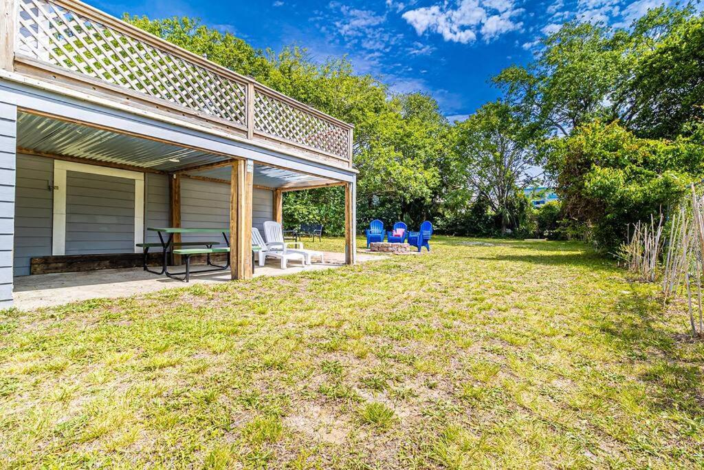 Gorgeous Centrally Located Ocean View 2 King, Huge Private Yard & Deck, Firepit, Bbq, & Game Tables Myrtle Beach Luaran gambar