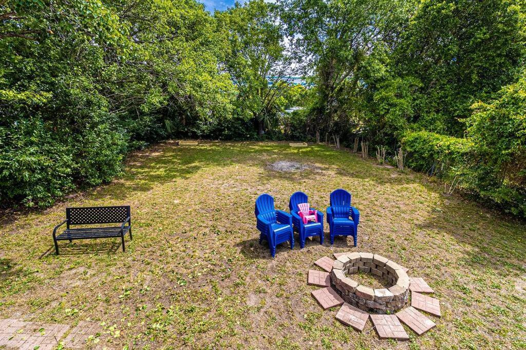Gorgeous Centrally Located Ocean View 2 King, Huge Private Yard & Deck, Firepit, Bbq, & Game Tables Myrtle Beach Luaran gambar