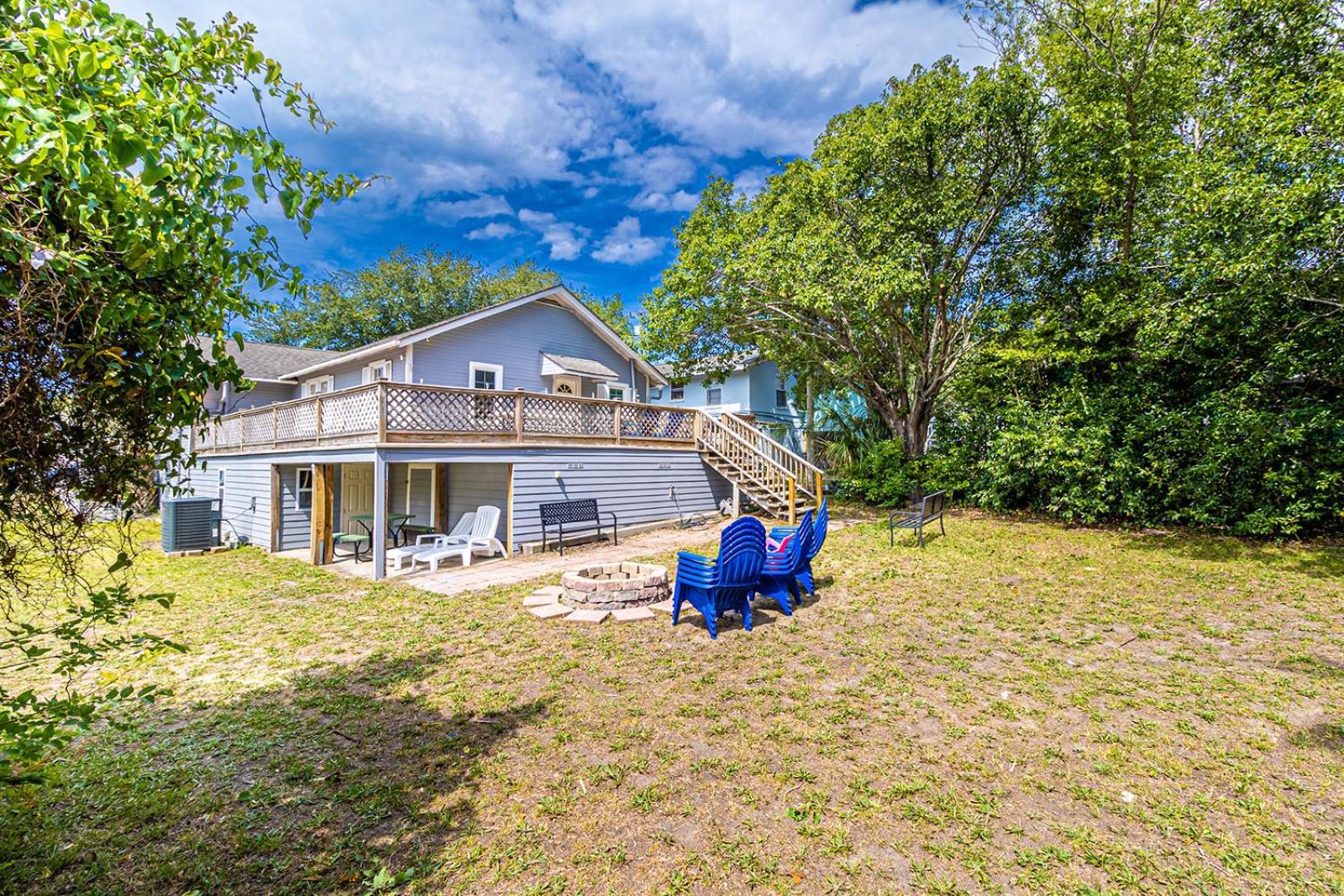 Gorgeous Centrally Located Ocean View 2 King, Huge Private Yard & Deck, Firepit, Bbq, & Game Tables Myrtle Beach Luaran gambar