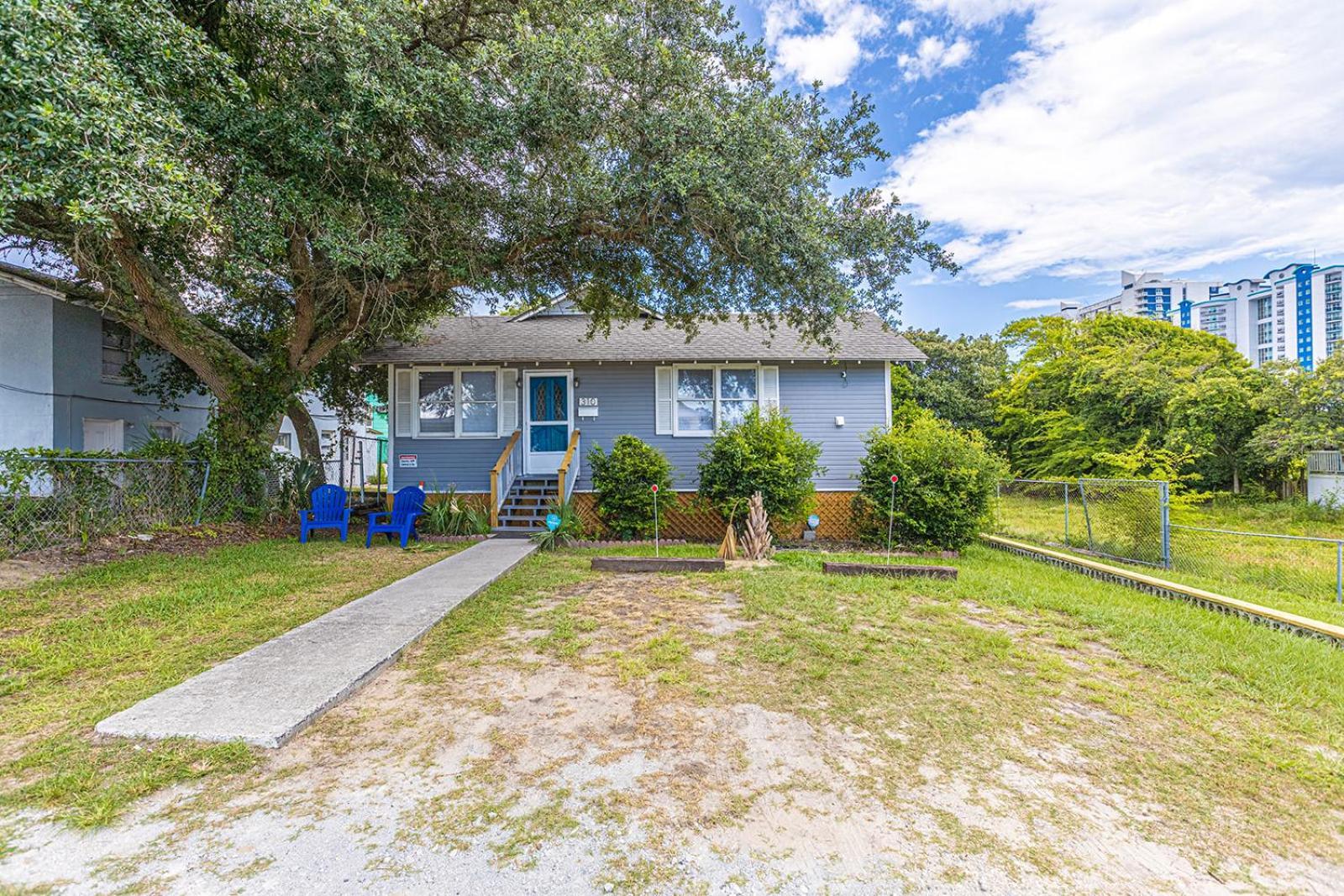Gorgeous Centrally Located Ocean View 2 King, Huge Private Yard & Deck, Firepit, Bbq, & Game Tables Myrtle Beach Luaran gambar