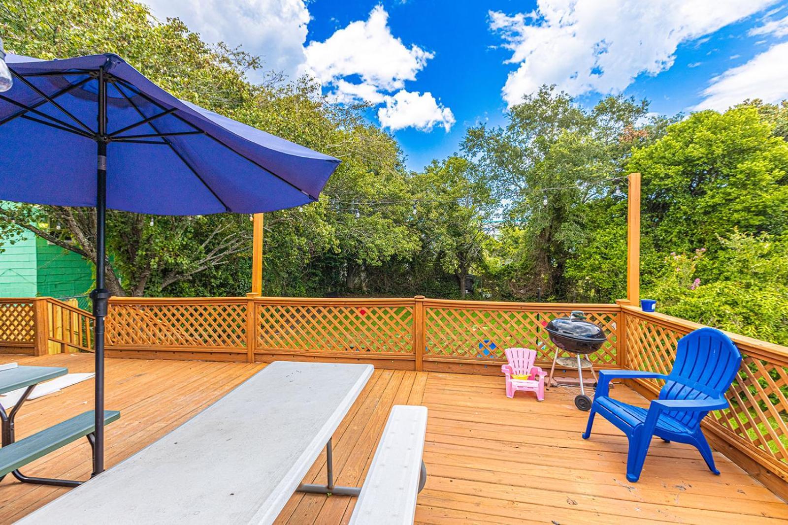 Gorgeous Centrally Located Ocean View 2 King, Huge Private Yard & Deck, Firepit, Bbq, & Game Tables Myrtle Beach Luaran gambar