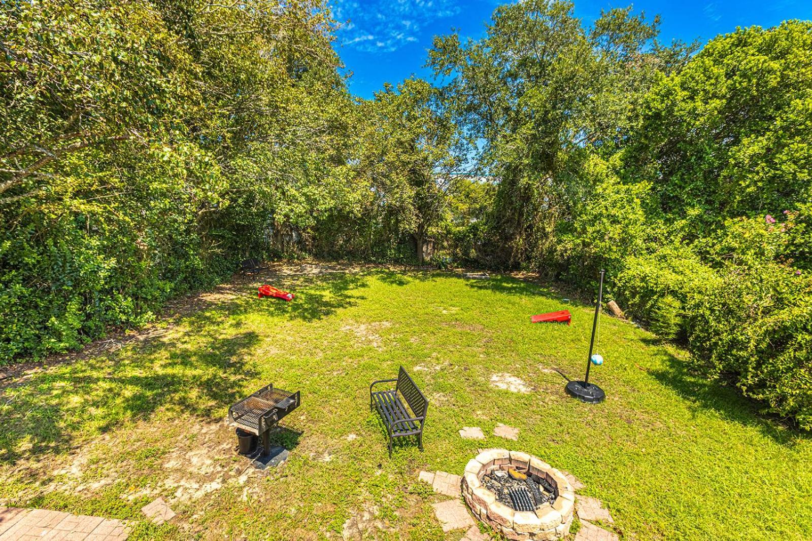 Gorgeous Centrally Located Ocean View 2 King, Huge Private Yard & Deck, Firepit, Bbq, & Game Tables Myrtle Beach Luaran gambar