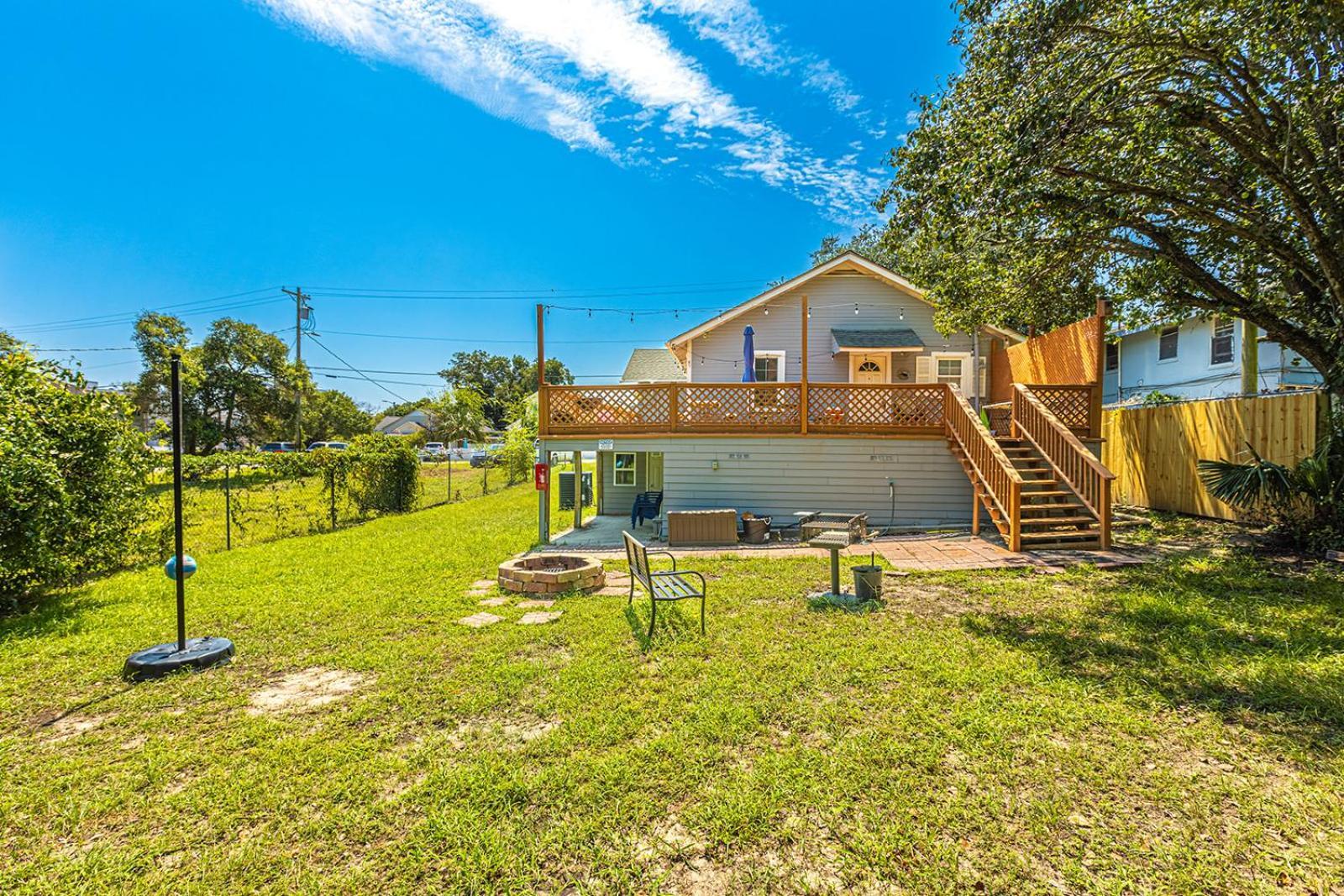 Gorgeous Centrally Located Ocean View 2 King, Huge Private Yard & Deck, Firepit, Bbq, & Game Tables Myrtle Beach Luaran gambar